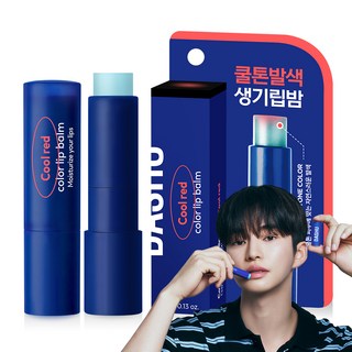 다슈 맨즈 컬러 체인지 립밤 4g, 쿨 레드, 1개