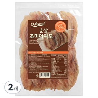 해맑은푸드 조미 순살 아귀포 대