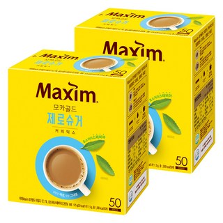 맥심 모카골드 제로슈거 커피믹스, 2개, 11.5g, 50개입