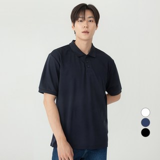 캐럿 남녀공용 기능성 퀵드라이 쿨링 카라 반팔 티셔츠