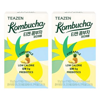 티젠 콤부차 파인애플, 5g, 10개입, 2개