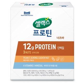 셀렉스 프로틴 너츠바 300g – 1개 베노프 셀렉스 프로틴 너츠바 300g – 1개 베노프