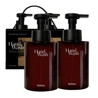 헤트라스 퍼퓸 버블 핸드워시 런던머스크, 515ml, 2개