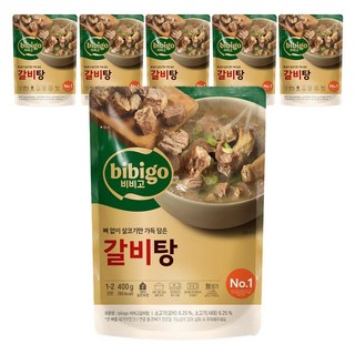 비비고 갈비탕, 400g, 6개