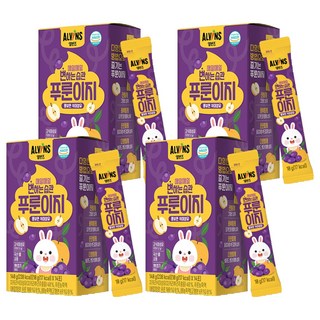 엘빈즈 매일매일 변하는 습관 푸룬이지 14p, 140g, 4개