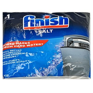 finish 洗碗機軟水鹽, 1kg, 1包