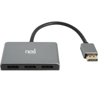 넥시 1:3 DP V1.4 MST 분배기, NX-DP1X3, 1개
