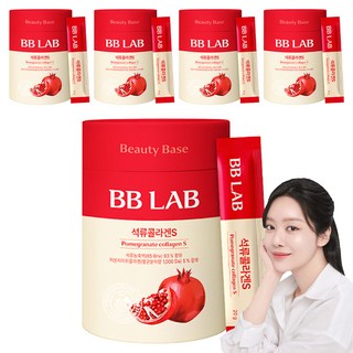 BB LAB 科研 紅石榴膠原蛋白果凍條S 30條入, 600g, 5罐