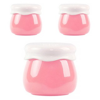 할로뷰티 꿀단지 크림 공병 10g, 핑크, 3개