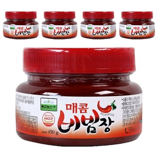 칠갑농산 매콤 비빔장, 450g, 5개