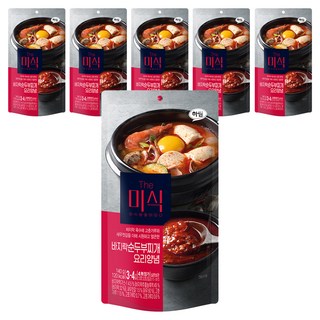 더미식 바지락 순두부찌개 양념, 140g, 6개