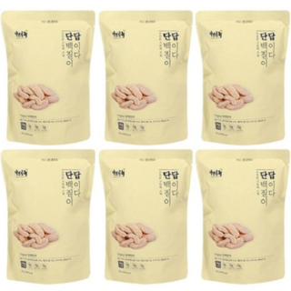 자연공유 단백질이 답이다 오리지널, 50g, 6개