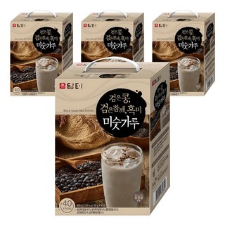 담터 검은콩 검은참깨 흑미 미숫가루, 20g, 160개