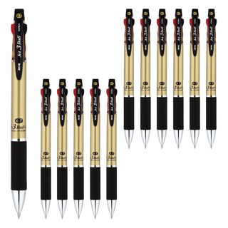 JAVAPEN Jet 3色筆 M 多色筆 0.7mm, 香檳金, 12個