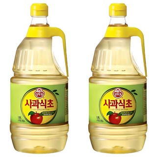 오뚜기 사과식초, 1.8L, 2개