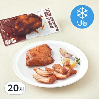 육식토끼 숯불바베큐맛 닭가슴살 (냉동), 100g, 20개, 1개입