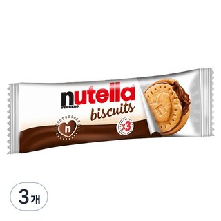 누텔라 비스킷, 41.4g, 3개