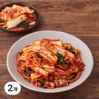 콕집어콕 콕 마늘김치, 1kg, 2개