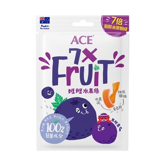 ACE 斑斑水果條（黑醋栗+奇異果口味）, 90g, 1包