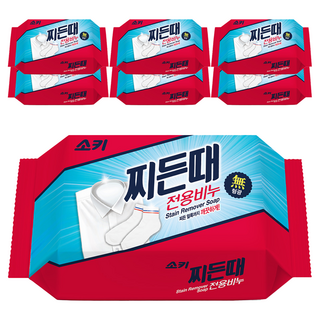 소키 찌든때 전용 세탁비누, 150g, 7개
