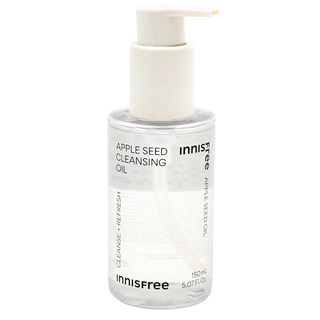 INNISFREE 蘋果籽深層卸妝油 150ml, 有效清潔濃妝、毛孔髒汙等, 1瓶