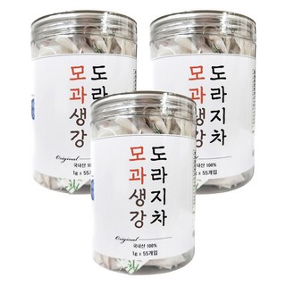 산해랑 볶은 모과생강 도라지차 55p, 1g, 55개입, 3개
