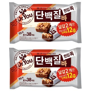 닥터유 단백질바, 380g, 2개