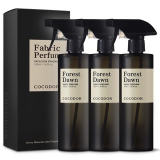 코코도르 패브릭 퍼퓸 섬유탈취제 포레스트던, 500ml, 3개