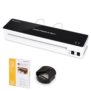 현대오피스 페이퍼프랜드 코팅기 PL-920Plus + A4코팅지 100매 + 코너라운더, A3