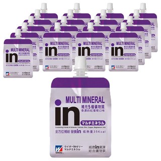 WEIDER 威德 in果凍飲 綜合礦物質 紅葡萄口味, 180g, 18包