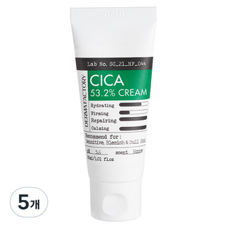 더마팩토리 시카 53.2% 크림, 30ml, 5개