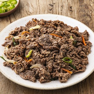 꾸브닝 인생양념 고기듬뿍 소불고기, 800g, 1팩