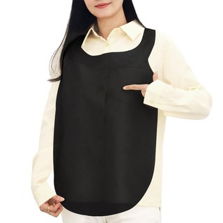 탐사 일회용 앞치마, 100개, 블랙