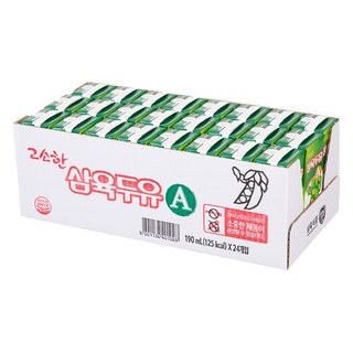 삼육두유 고소한 두유 A, 190ml, 24개