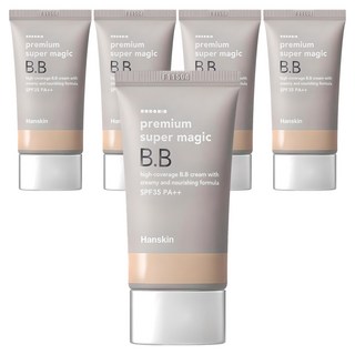 한스킨 프리미엄 수퍼 매직 비비크림 SPF30 PA++, 45g, 5개