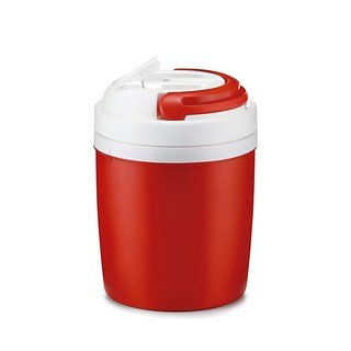 자세히 보기 로이첸 미니비 보냉보온통, 레드, 3.3L, 1개