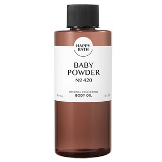 해피바스 오리지널 컬렉션 바디오일 베이비파우더, 250ml, 1개