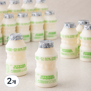 남양유업 스테비아 요구르트, 65ml, 16개입, 2개
