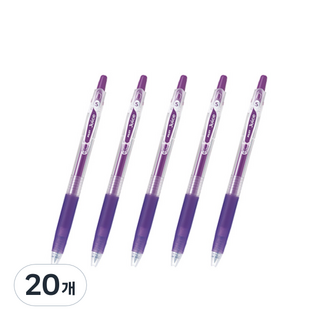 파이롯트 쥬스 젤잉크펜 0.38mm, 그레이프, 20개