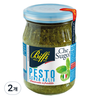 Biffi 페스토 갈릭프리 소스, 190g, 2개