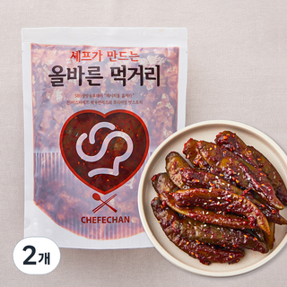 셰프애찬 청양고추 무침 매콤새콤달콤, 500g, 2개