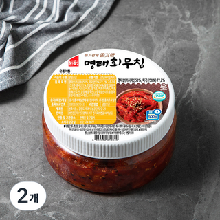 반찬단지 명태회무침, 500g, 2개
