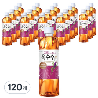웅진 자색으로 잘빠진 옥수수수염차, 500ml, 120개