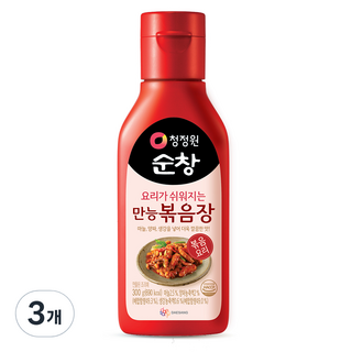 청정원순창 만능 볶음장, 300g, 3개