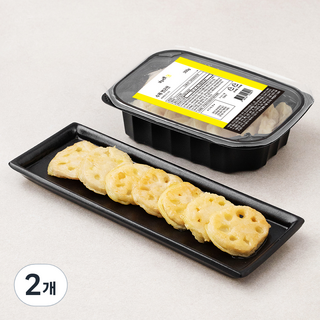 남도애꽃 수제 연근전, 250g, 2개