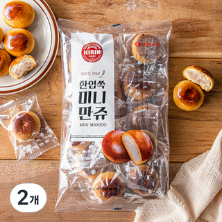 기린 한입쏙 미니만쥬, 350g, 1개입, 2개
