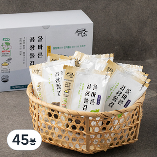 김이가 올바른 조미구이 곱창돌김, 5g, 15개입, 3개