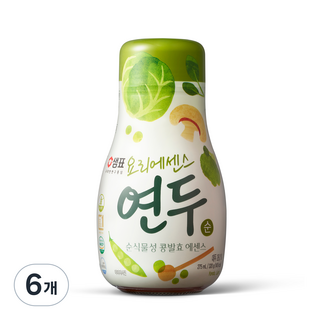 샘표 요리에센스 연두순, 275ml, 6개