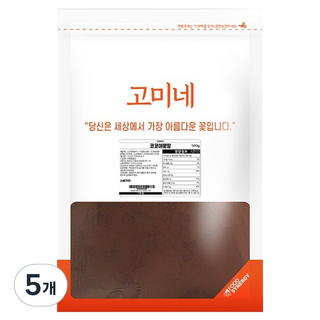 고미네 코코아 분말, 500g, 1개입, 5개
