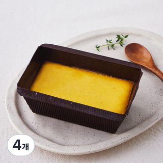 브로드카세 소프트 단호박 가나슈 치즈케이크, 140g, 4개